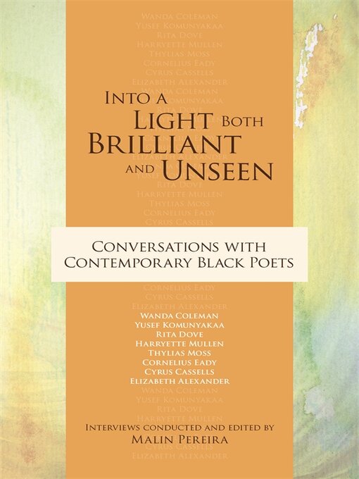 Title details for Into a Light Both Brilliant and Unseen by Cornelius Eady - Available